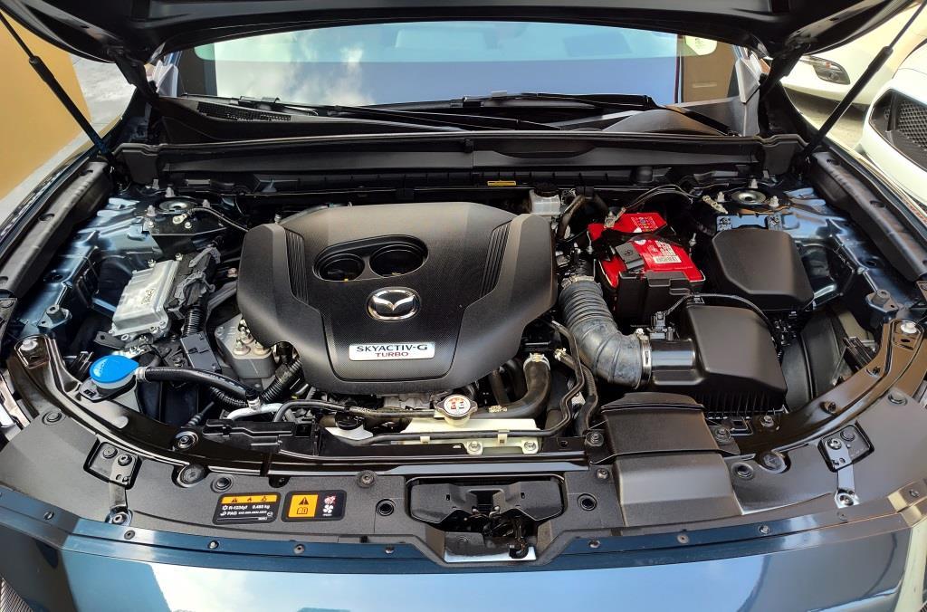 
MAZDA CX50 SIGNATURE 2023 AZUL full									